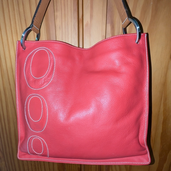 Luis Esteve red shoulder bag. - Picture 4 of 13
